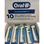 Oral-b Flossaction X Replacement Electric Toothbrush Heads, 10 Count. Fixed Price $22.99.