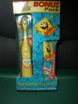 2004 New Nos Colgate Spongebob Squarepants Toothpaste & Powered Toothbrush Rare. Fixed Price $49.50.