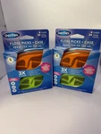 Dentek Floss Picks & Travel Cases. 8 W/6 In Each.. Fixed Price $7.50.