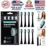 Soft Nylon Heads 8-PACK Compatible Replacement For Top Toothbrush Brands. Fixed Price $49.99.
