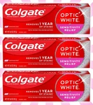 Colgate Optic White Sensitivity Relief Toothpaste 3.8 Oz Exp 3/28. Fixed Price $21.99.