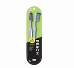Reach Crystal Clean Toothbrushes - Pack Of 2. Fixed Price $14.00.