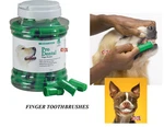 Top Performance 50 Pet Dog Finger Pro Dental Rubber Toothbrushes. Fixed Price $34.99.