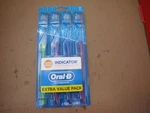 Oral Indicator Contour Clean 4 Pk Soft Toothbrushes Rare Htf Original. Fixed Price $39.98.