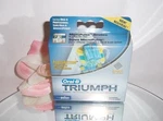 Oral-b Triumph Floss Action Heads Electric Toothbrush Refills 3 Pack. Fixed Price $18.99.
