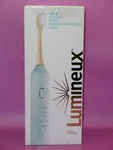 Lumineux Sonic Electric Toothbrush For Adults - Bamboo, Crystalline/light Blue). Fixed Price $16.00.