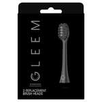 Gleem Toothbrush Replacement Heads Refill, Black, 2 Count. Fixed Price $9.49.