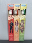 Vintage 1983 Star Wars Rtoj Oral-b Toothbrushes Lot Of Skywalker, Leia, Ewoks. Fixed Price $15.00.