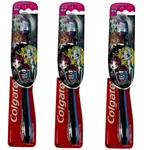 Colgate Monster's High Girl's Soft Bristle Toothbrush Black Purple 3 Pack. Fixed Price $8.99.