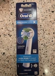 Oral-b Precision Clean Toothbrush Replacement Heads 2 Pack X-shaped Bristles. Fixed Price $13.30.