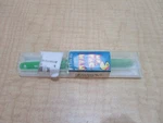 Vintage Ms Pacman Toothbrush Green Bally Bristles Round End Pro Corporation. Fixed Price $24.99.