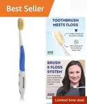Dr. Plotka's Soft Flossing Toothbrush For Sensitive Teeth - Gentle & Ultra Clean. Fixed Price $8.99.