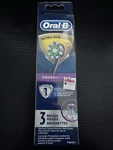 Oral-b Cross Action 3 Replacement Brush Heads Nib*free Shipping*. Fixed Price $14.49.
