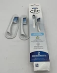 Oral Clic Handles Toothbrush Whitening Replacement Heads 2 New. Fixed Price $13.95.