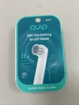 Quip Rev Oscillating Electric Toothbrush Head, Adult Compact Refill, 2 Pack. Fixed Price $12.98.
