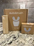 Autobrush Sonic Pro Electric Toothbrush Set Rechargeable Timer White Adult. Fixed Price $70.00.
