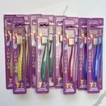 Fuchs Junior Toothbrushes Natural Bristle Case Of 12 Assorted Sparkle Colors. Fixed Price $49.95.