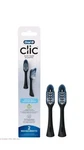 Oral-b Clic Toothbrush Ultimate Clean Replacement Heads Black 2CT Soft. Fixed Price $9.00.