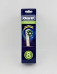 Oral-b Crossaction Electric Toothbrush Heads, 8 Replacement. Fixed Price $16.00.