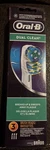 Oral-b Dual Replacement Brush Heads 3-PACK Superior Cleaning. Fixed Price $16.00.