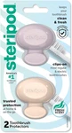 Steripod Clip-on Toothbrush Protector, Keeps Fresh And Clean, Fits Most Manual. Fixed Price $10.16.