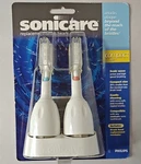 New Sonicare Replacement Brush Head Compact Size Wave Two Pack Pink Blue. Fixed Price $16.75.