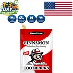 Sugar-free Hot Cinnamon Toothpicks 200CT Resealable Pack For Lasting Flavor. Fixed Price $15.99.