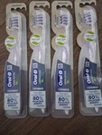 Oral-b Crossaction Eco Manual Toothbrush Medium Bristles Lot Of 4. Sealed.. Fixed Price $12.99.