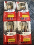 Four Colgate Zig Zag Charcoal 4 Toothbrushes / Pack (16X) Plus Covers. Fixed Price $10.99.