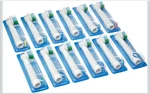 Oral-b Precision Clean Electric Toothbrush Head White 12 Pack. Fixed Price $30.00.