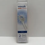 Waterpik SFFB-2EW Sonic-fusion Full Size Replacement Brush Heads (2). Fixed Price $23.90.