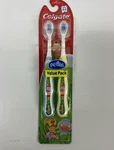 Colgate Kids My First Toothbrush Non-slip, Extra Soft, For Ages 0-2 Yrs 1 Pack. Fixed Price $7.98.