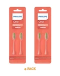Philips Brush Heads Soft Miami Coral Orange For One Sonicare Handles 4CT. Fixed Price $16.99.