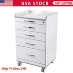 4 Drawers Dental Mobile Utility Cart Storage Cabinet Medical Office Lab. Fixed Price $365.49.