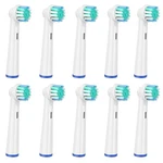 Qualiteeth Replacement Brush Heads Compatible 10 Count (pack Of 1), White. Fixed Price $23.07.
