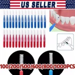 Orthodontic Oral Floss Interdental Brush Lot Toothpick Teeth Cleaning. Fixed Price $102.26.