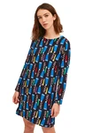 Unique Vintage Toothbrush Dental Hygienist Dentist Novelty Print Shift Dress Xl. Fixed Price $39.99.