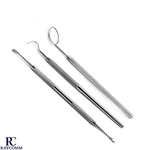 Endodontic Mirror Handle Explorer Oral Health Care Dental Basic Tools Probe Kit. Fixed Price $14.99.
