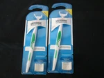 Lot Of 2 Listerine Ultraclean Access Flosser Starter Pack, Extra Heads, Nib. Fixed Price $8.79.