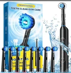 Teetheory Electric Toothbrush Adults Rechargeable Rotating 8. Fixed Price $27.00.