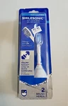 2 Smilesonic Replacement Brush Heads Compatible With & Fit For E-series. Fixed Price $12.00.