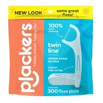 Plackers Twin Dental Floss Picks, Dual-line 300 Count (pack Of 1), Blue. Fixed Price $10.06.