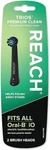 Reach Trios Premium Clean Replacement Heads Fits All Oral-b Toothbrushes Nib. Fixed Price $23.79.