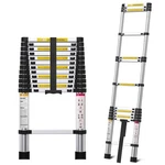 Mgenlong 12.5FT Telescoping Ladder- Multi-purpose Aluminum Extension A.... Fixed Price $143.72.