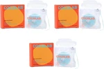 Cocofloss Expanding Woven Dental Waxed Cocolab Orange 3 Pack Refill. Fixed Price $25.99.