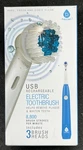Pursonic Blue Technology Electric Usb Rechargeable Toothbrush Traveling.. Fixed Price $34.99.