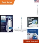Electric Power Toothbrush Rechargeable Sonic Plaque Removal Gums Clean. Fixed Price $372.75.