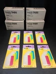 Boxes Post-it Durable File Tabs, 1.5", Assorted Colors, 24 6 Pack.. Fixed Price $69.83.