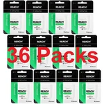 36 Packs Reach Mint Waxed Dental Floss 55 Yd (50.2 M). Fixed Price $42.99.
