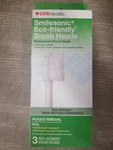 Cvs Health Smilesonic Plaque Removal Eco-friendly Replacement Brush Heads 3CTNEW. Fixed Price $13.99.